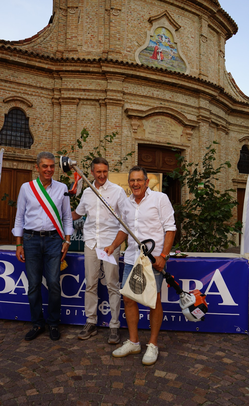 Premiazione quinto classificato
