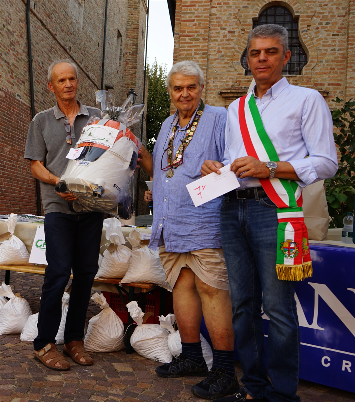 Premiazione settimo classificato